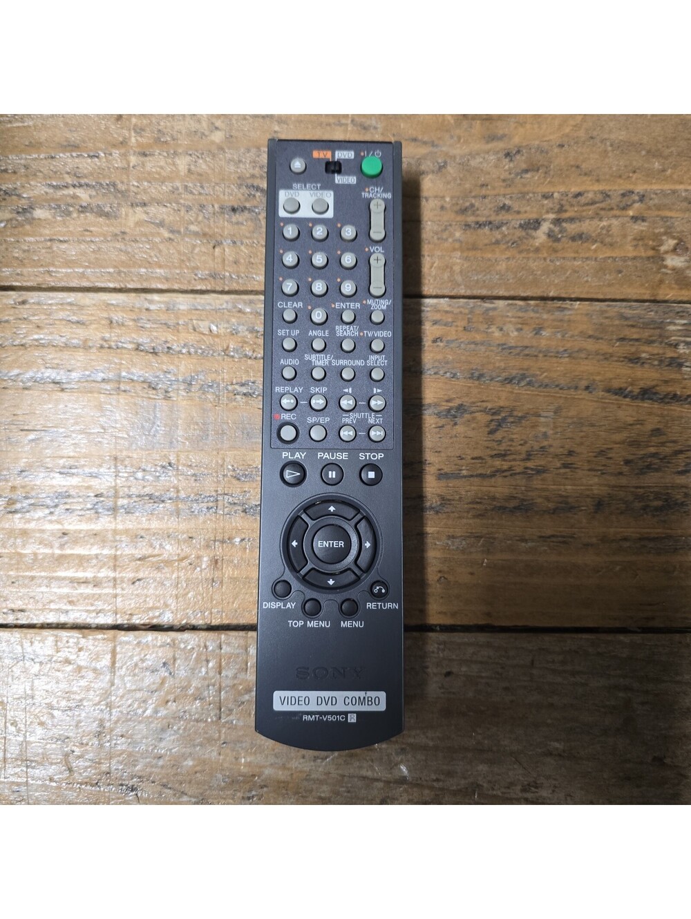 Original Sony RMT-V501C Remote Control For SLV-D560P SLV-D500P VCR Combo Player